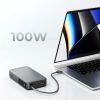 Aukey Powerbank 20000 mAh o mocy 100W z wbudowanym kablem USB-C PB-Y48 Spark Sling 20000 