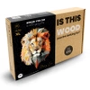 Wood You Do Puzzle drewniane Silny Lew | Strong Lion | 230 elementów | A3