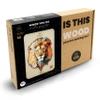 Wood You Do Puzzle drewniane Silny Lew | Strong Lion | 100 elementów | A5