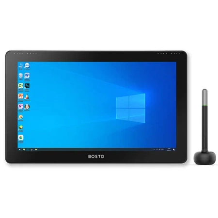 Bosto Tablet graficzny All-in-one Studio 16HD z Windows 15.6'' IPS 128GB