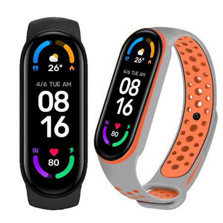 Opaska sportowa Xiaomi Mi Band 6 + wymienna opaska
