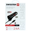 SWISSTEN Ładowarka samochodowa USB z kablem USB-C 2,4A