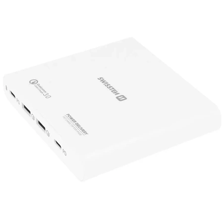 SWISSTEN Ładowarka sieciowa 2x USB, 2x USB-C 87W
