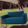 Aerogogo Niebieska Sofa Samopompująca dmuchana Kanapa Materac 170x74 BS2-02