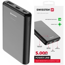 SWISSTEN Powerbank 10W 5000mAh POWER LINE