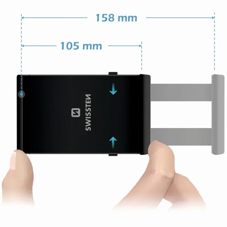 SWISSTEN Uchwyt samochodowy na magnes do slotu CD S-Grip T1-CD1