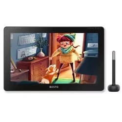 Bosto Tablet graficzny All-in-one Studio 16HD z Windows 15.6'' IPS 128GB