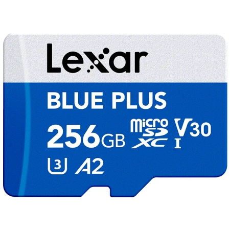 Lexar Karta pamięci Blue Plus 256GB + adapter SD microSDXC