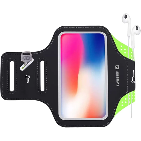 SWISSTEN Etui do biegania na ramię na telefon 7"