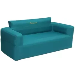 Aerogogo Niebieska Sofa Samopompująca dmuchana Kanapa Materac 170x74 BS2-02