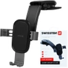 SWISSTEN Czarny Samochodowy Uchwyt Grawitacyjny G1-R1