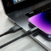 SWISSTEN Wytrzymały Kabel USB-C - USB-C 1,5m 3A