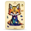Wood You Do Puzzle drewniane LIS | Cute Little Fox | 100 elementów | A5