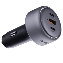 AUKEY Ładowarka samochodowa 100W z USB-C i USB-A  CC-P3