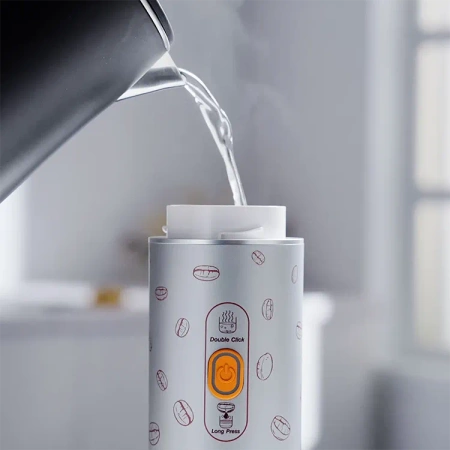 Aerogogo przenośny ciśnieniowy 20 Bar ekspres do kawy mielonej i na kapsułki Portable Espresso Machine
