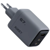 Aukey Kompaktowa Ładowarka sieciowa PA-C3 Comet Mix 3 67W GaN 