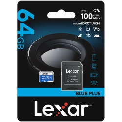 Lexar Karta pamięci Blue Plus 64GB + adapter SD microSDXC