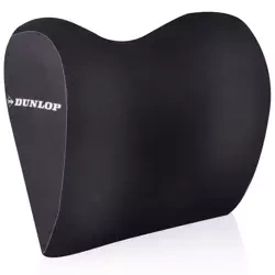 Dunlop Czarny Zagłówek do samochodu pianka memory foam