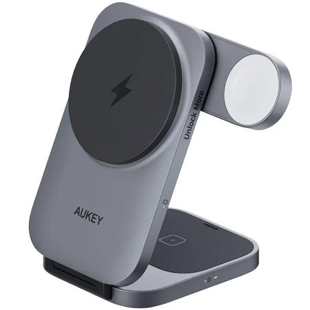 AUKEY składana magnetyczna ładowarka 3w1 MagFusion Z LC-MC312