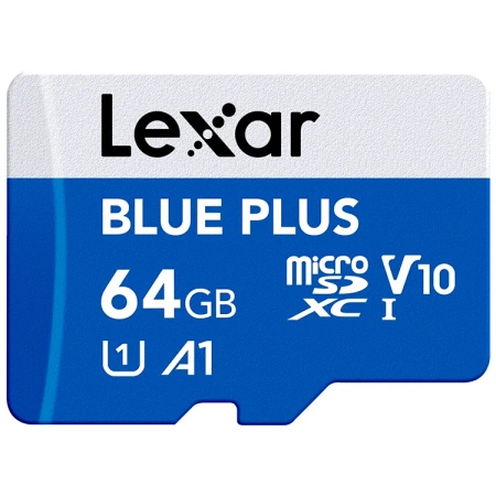 Lexar Karta pamięci Blue Plus 64GB + adapter SD microSDXC