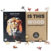 Wood You Do Puzzle drewniane Silny Lew | Strong Lion | 230 elementów | A3