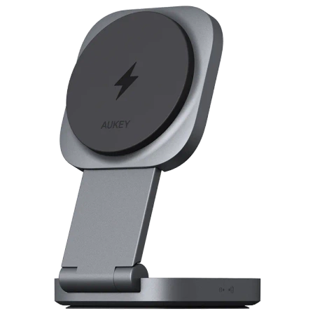 AUKEY składana magnetyczna ładowarka 2w1 MagFusion L LC-MC211