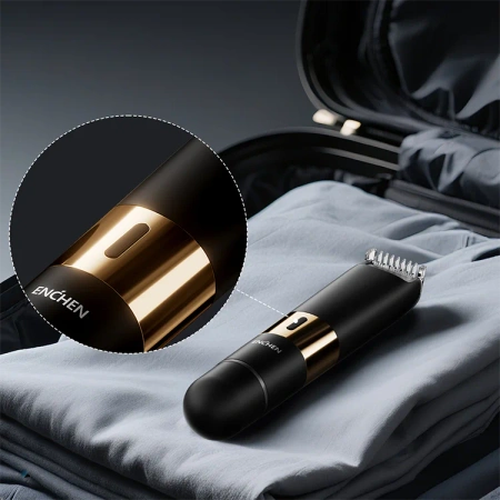 ENCHEN golarka wielofunkcyjna 2w1 z oświetleniem LED A3 czarna