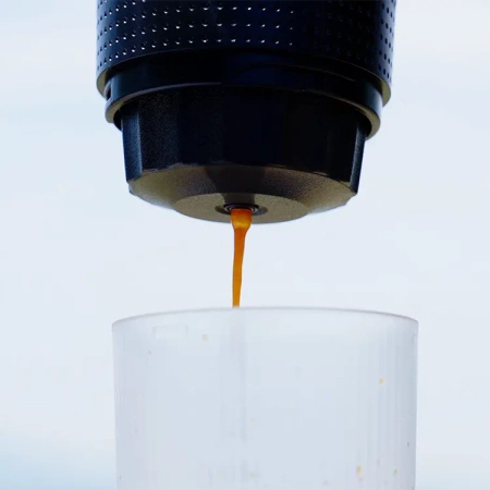 Aerogogo przenośny ciśnieniowy 20 Bar ekspres do kawy mielonej i na kapsułki Portable Espresso Machine