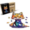Wood You Do Puzzle drewniane LIS | Cute Little Fox | 140 elementów | A4