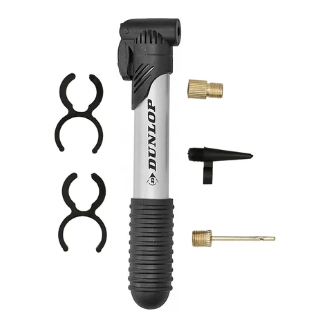 Dunlop Pompka rowerowa 8Bar Bike Mini Pump (120PSI)