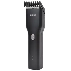 Enchen Czarna Maszynka do strzyżenia włosów Boost