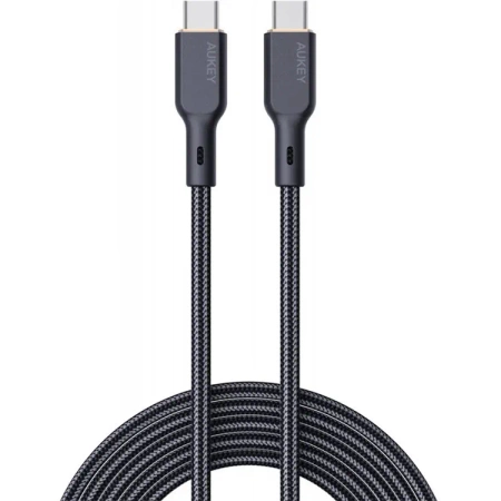 AUKEY kabel USB-C obsługuje PD 100W , 1.8m transfer 480Mbps CB-KCC102