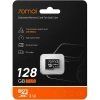 70mai Kamera Samochodowa biało czerwona z kamerą wsteczną RC14 i kartą 128GB 4K Omni X800 