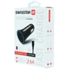 SWISSTEN Ładowarka samochodowa 2xUSB 2,4A + kabel Lightning