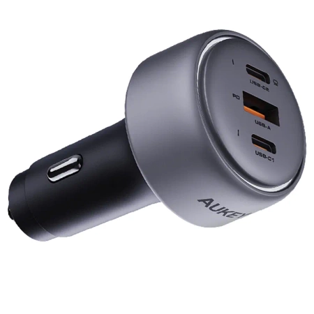AUKEY Ładowarka samochodowa 100W z USB-C i USB-A CC-P3