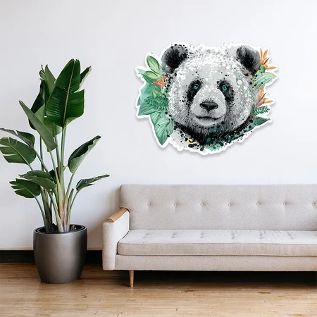 Wood You Do Puzzle drewniane Puszysta Panda | Fluffy Panda | 550 elementów | A2