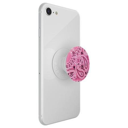 Uchwyt do telefonu PopSockets Pink Bandana