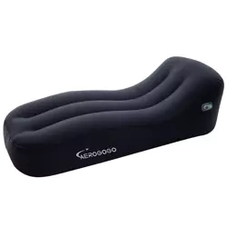 Aerogogo Niebieski Materac Samopompujący dmuchany leżak 180x70 GS1