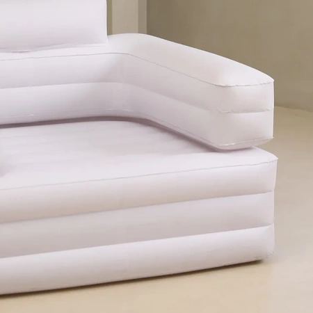 Aerogogo Niebieska Sofa Samopompująca dmuchana Kanapa Materac 170x74 BS2-02
