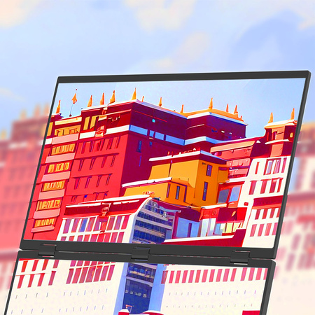 ZEUSLAP Podwójny Monitor Przenośny 18.5” 120Hz Full HD Z18W