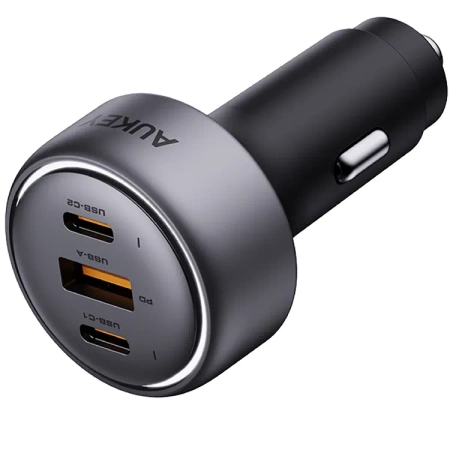 AUKEY Ładowarka samochodowa 100W z USB-C i USB-A CC-P3
