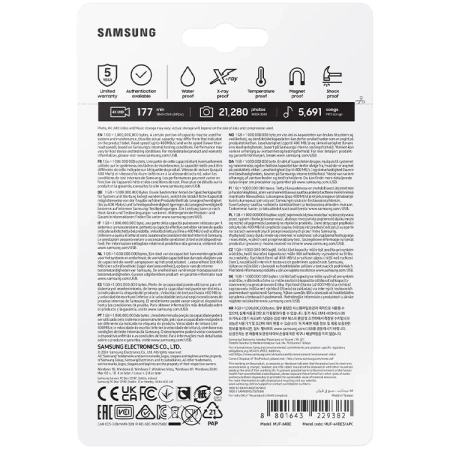 Samsung Pendrive 64GB USB 3.2 400MB/s kolor Srebrny BAR PLUS