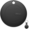 MiLi lokalizator czarny na Android + czarne etui w formie breloka MiTag