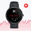 70mai Czarny Smartwatch Zegarek sportowy Maimo Watch R GPS + Pomarańczowy wymienny pasek