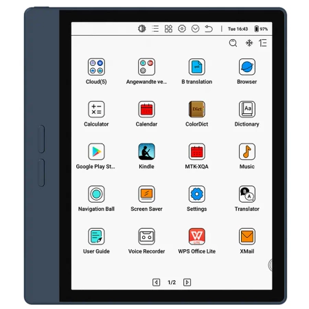 BIGME czytnik e-book notes 8/128 GB 7” podświetlany e-ink color B7