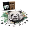 Wood You Do Puzzle drewniane Puszysta Panda | Fluffy Panda | 550 elementów | A2