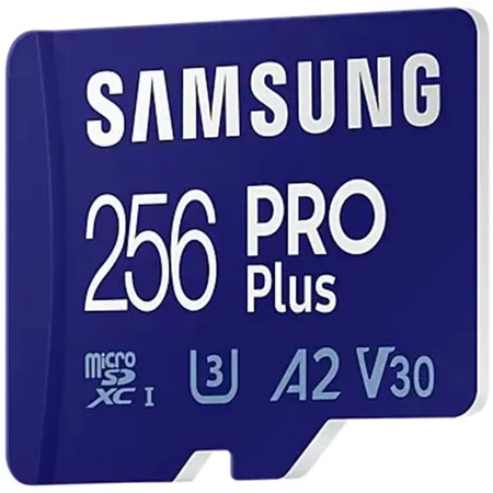 Samsung Karta pamięci PRO Plus MicroSD 256GB 130MB/s + czytnik