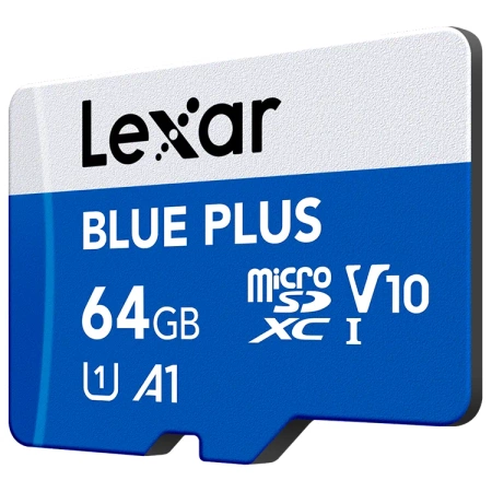 Lexar Karta pamięci Blue Plus 64GB + adapter SD microSDXC