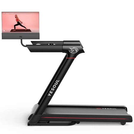 Yesoul Bieżnia Fitness do domu z monitorem 21,5" i automatycznym nachyleniem do 10% T3 PLUS