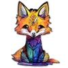 Wood You Do Puzzle drewniane LIS | Cute Little Fox | 140 elementów | A4